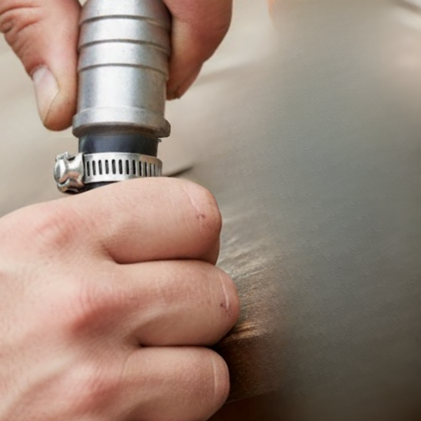 Emenda União Aluminio 2.1/2 Pol 63mm para Mangueira Ar Água Gás