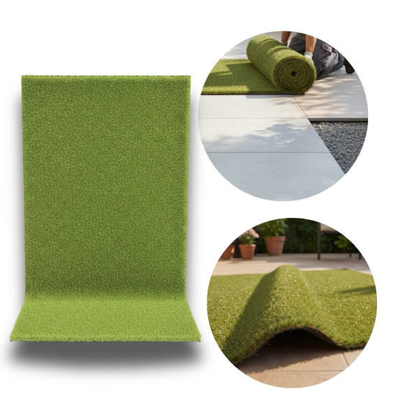 Grama Sintética Artificial Decorativa 12mm 1mt x 2mt