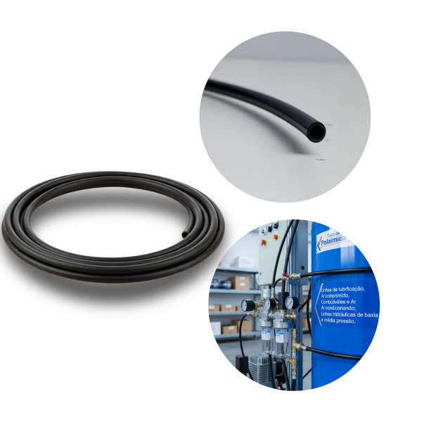 Mangueira Tubo Nylon Tecalon Combustivel/ Ar 1/8 3 mm 10mt