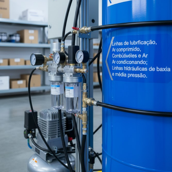 Mangueira Tubo Nylon Tecalon Combustivel/ Ar 5/16 7 mm 2mt