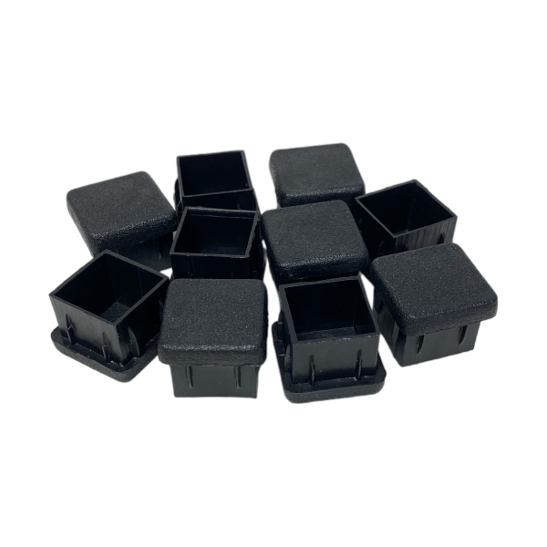 Ponteira Interna Para Pé De Cadeira Quadrada 25x25mm 24un