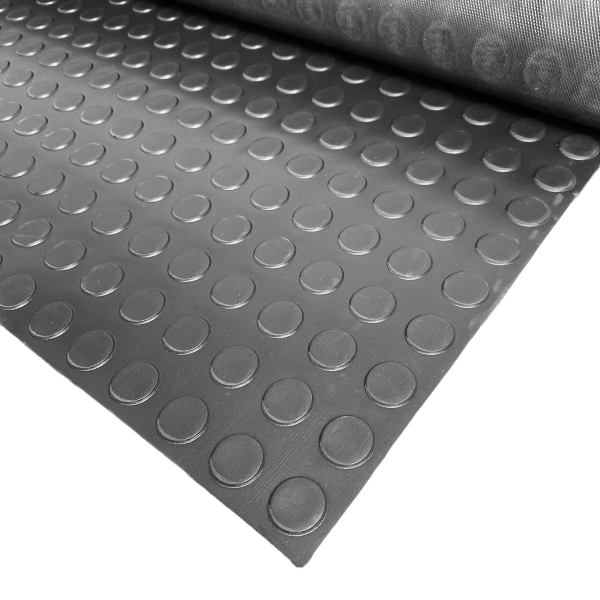 Piso Lençol Manta de Borracha Lisa Moeda 3mm 1,50 x 1,40mt