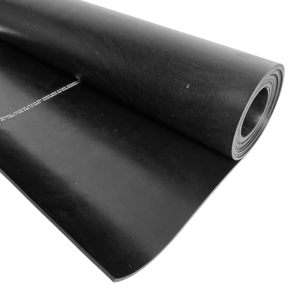 Piso Lençol Manta de Borracha Lisa 5mm 0,25 x 1,00mt