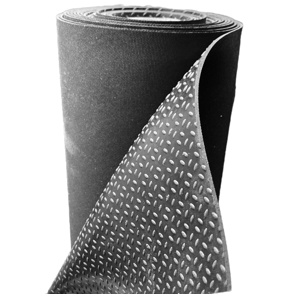 Piso Lençol Manta de Borracha Lisa Arroz 2mm 1,50 x 1,40mt