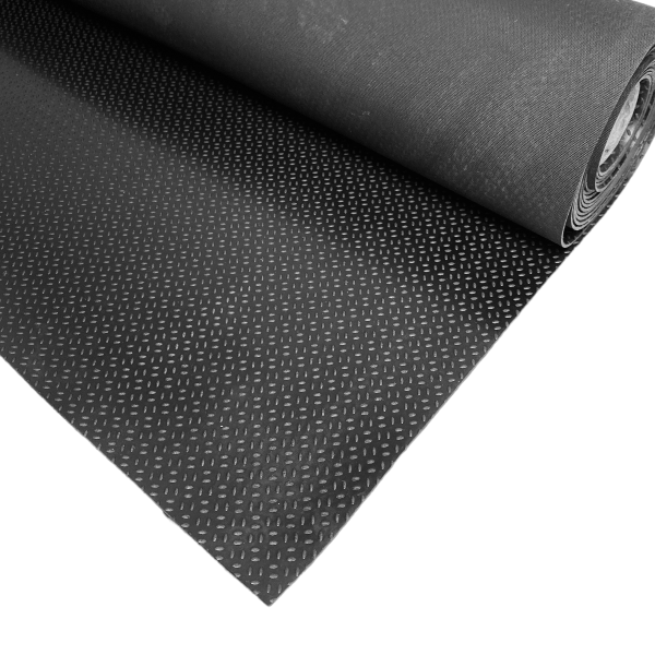 Piso Lençol Manta de Borracha Lisa Arroz 2mm 1,50 x 1,40mt