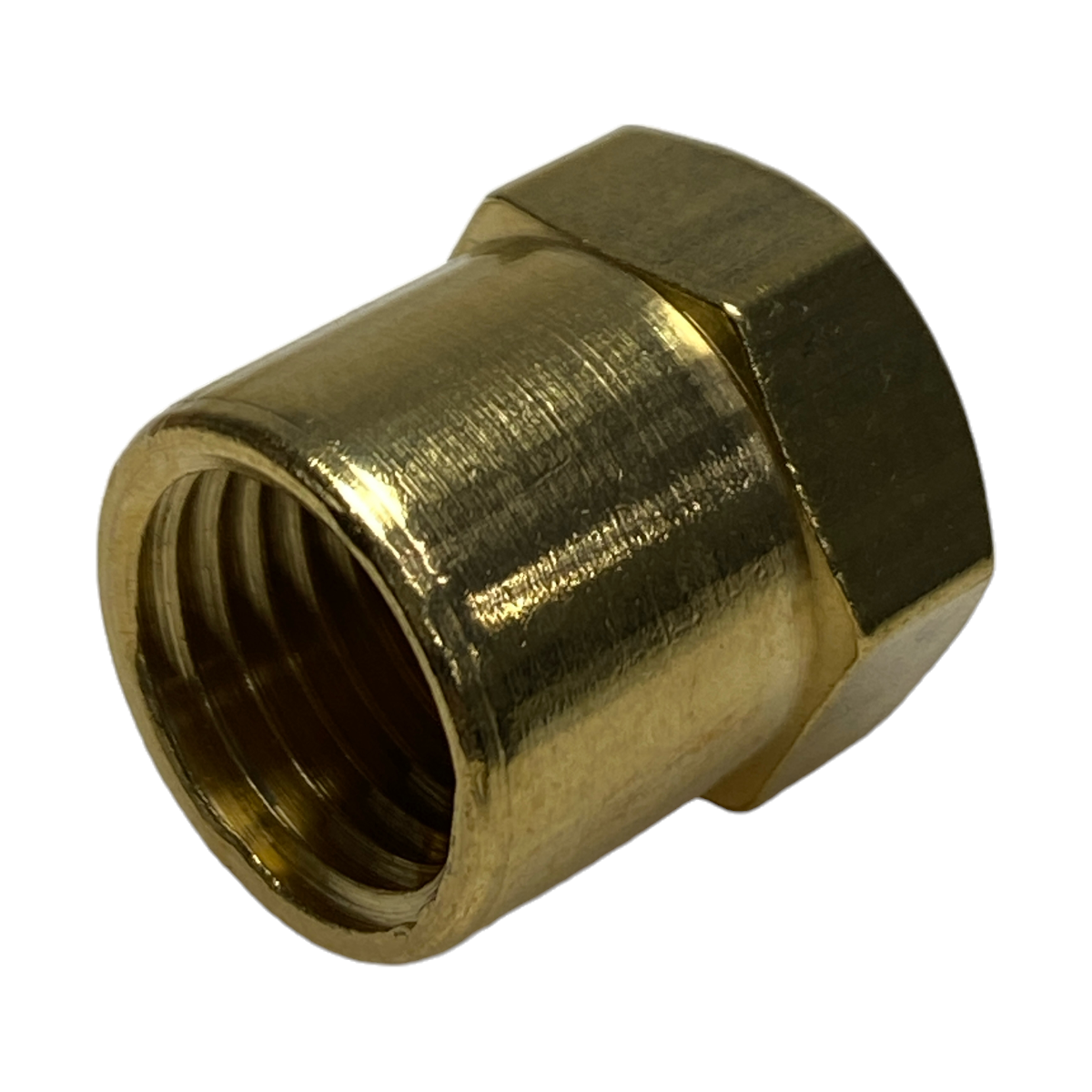 Plug Cap Bujão Latão Fêmea 1/4 Rosca BSP ...