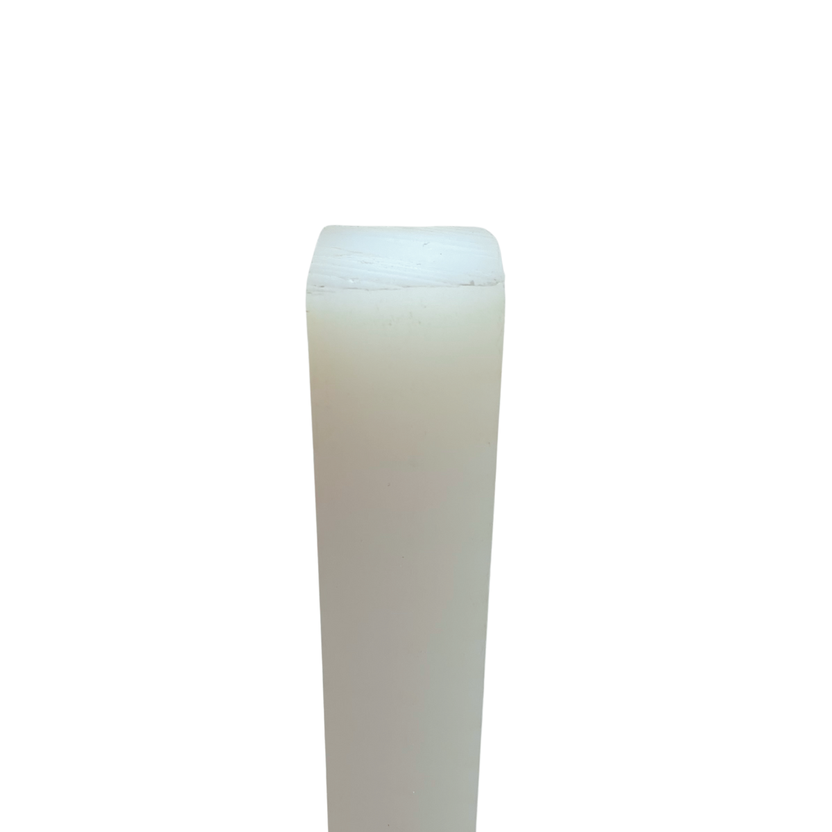 Barra Tarugo de Nylon Tecnil 30x30mm Bran...