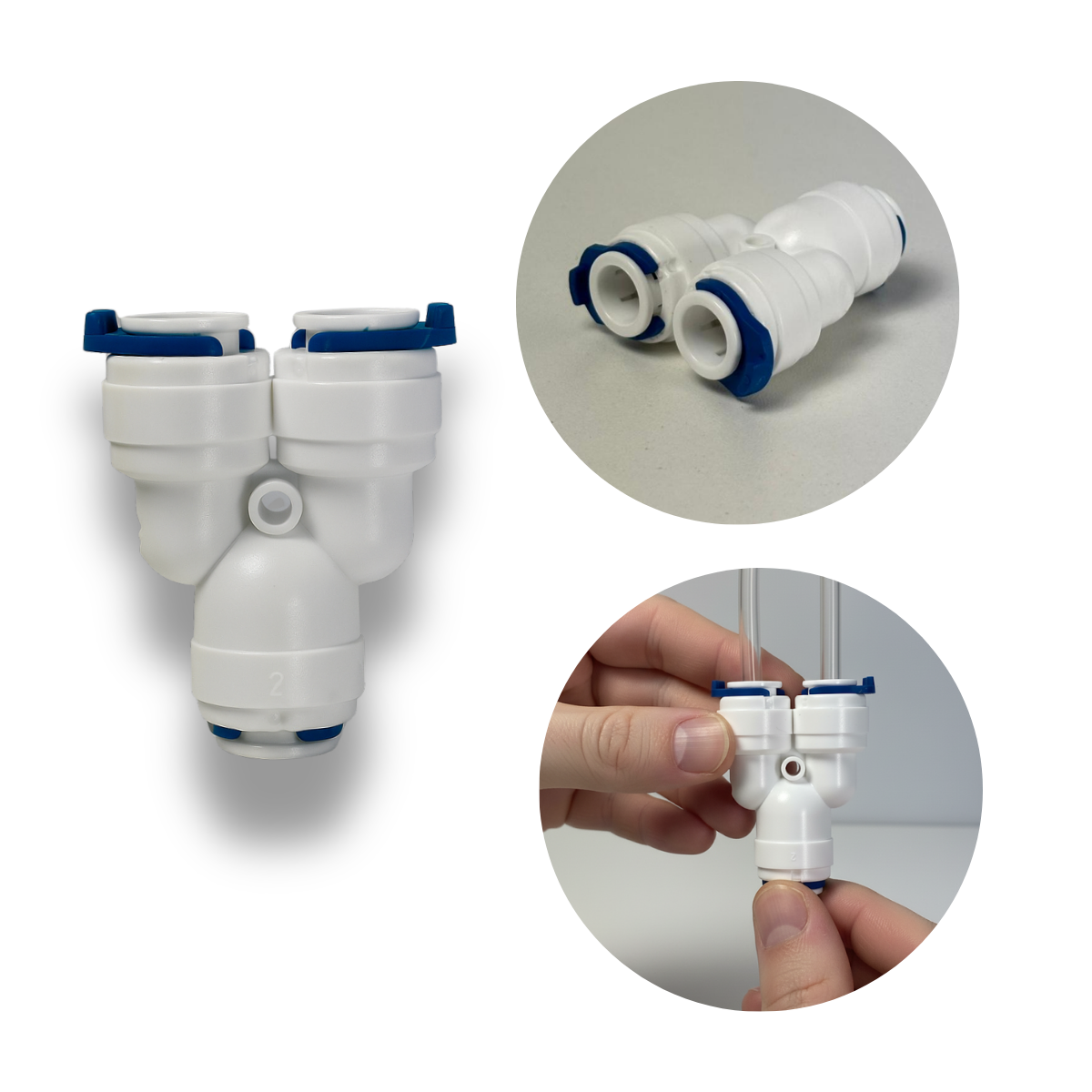 Emenda Para Filtro em Y Conector Engate R...