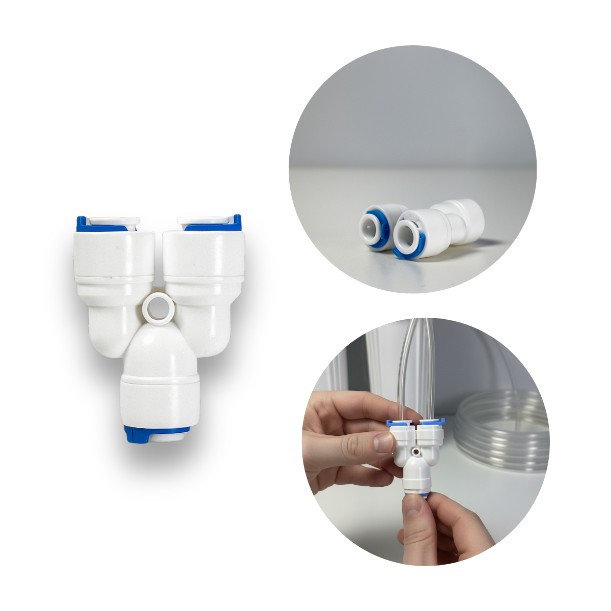 Emenda Para Filtro em Y Conector Engate R...